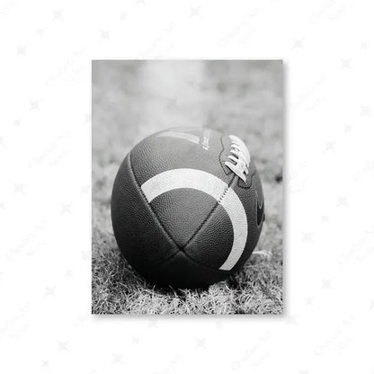 Basketball Football Baseball Goft Poster Black White Sport Photography Canvas Painting Prints Wall Art Pictures Club Rome Decor