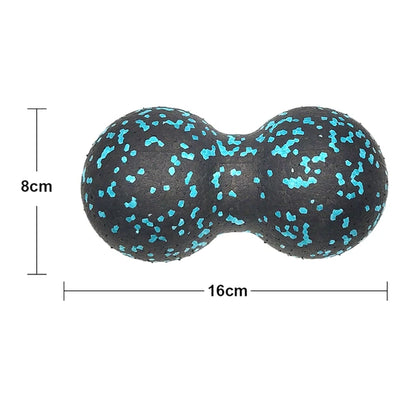 Peanut Massage Ball Set Lacrosse Ball EPP Fascia Therapy Muscle Ball for Myofascial Release Muscle Relaxer Acupoint Massage