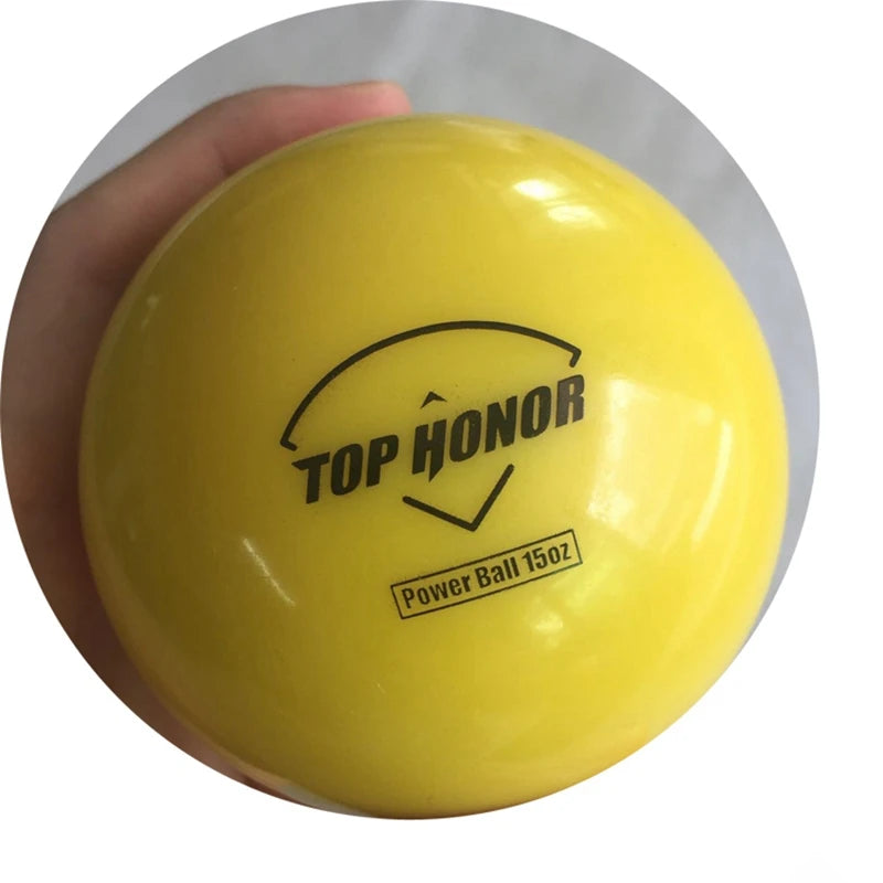 Top Baseball Aggravated Iron Sand Ball Strengthen Hitting Training T-Seat Throwing Practice Ball 15 Oz Improve Hitting Force