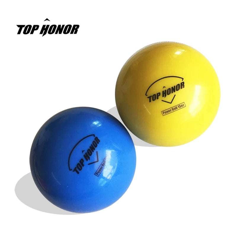 Top Baseball Aggravated Iron Sand Ball Strengthen Hitting Training T-Seat Throwing Practice Ball 15 Oz Improve Hitting Force