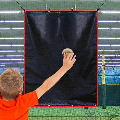 Baseball Backstop Background Plate Batting Cage Backstop Softball Backstop for Hitting Training Practice Outdoor Equipment Aid