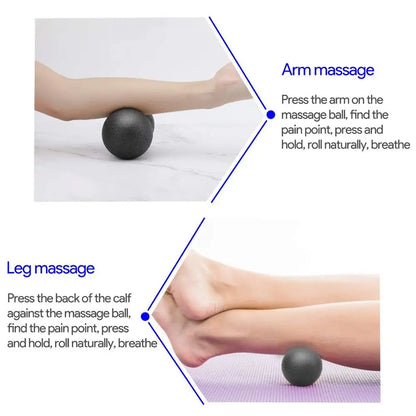 Peanut Massage Ball Set Lacrosse Ball EPP Fascia Therapy Muscle Ball for Myofascial Release Muscle Relaxer Acupoint Massage