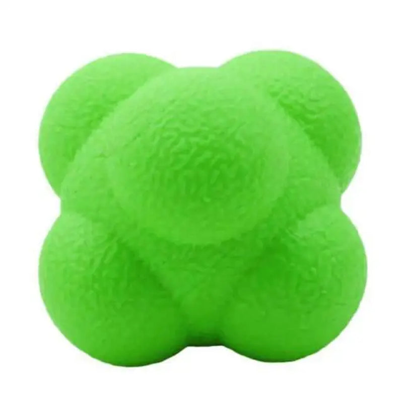 Hexagonal Reaction Ball Speed Agility Training Silicone Ball Coordination Reflex Sports Fitness Basketball for Child Adult