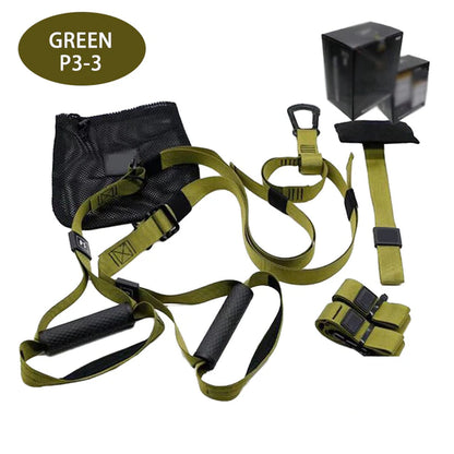 Hanging Training Strap Adjustable Resistance Band Set Elastic Fitness Band Pull Rope Exercise Strap Home Gym Exercise Equipment